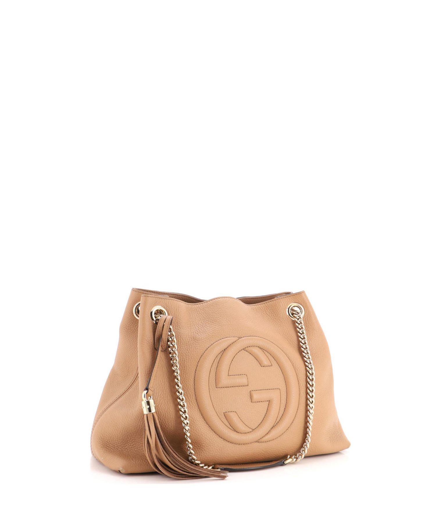 Medium Soho Chain Strap Shoulder Bag Leather
