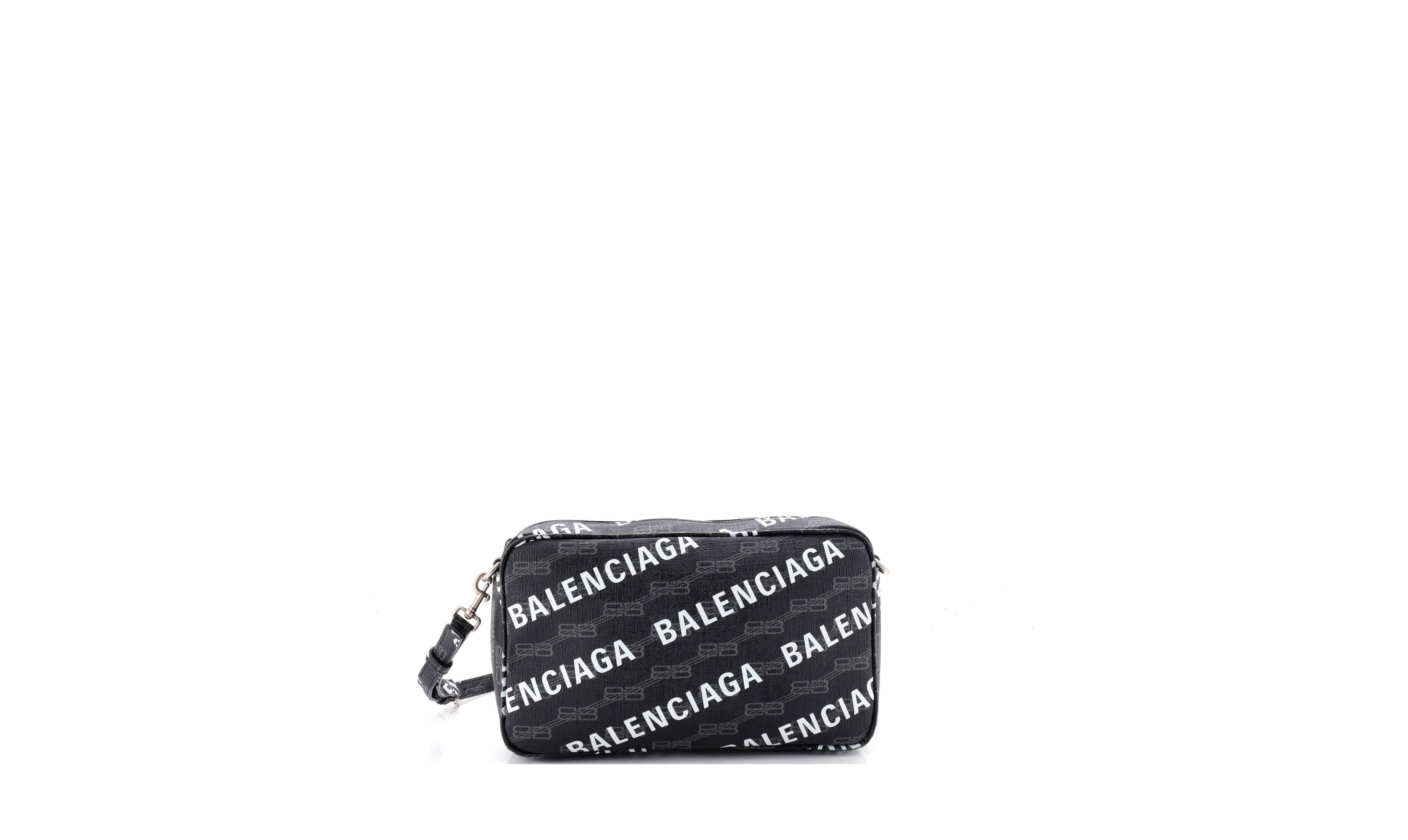 Pre-Owned Balenciaga Signature Crossbody Camera Bag, 10" W x 6" H x 2.5" D