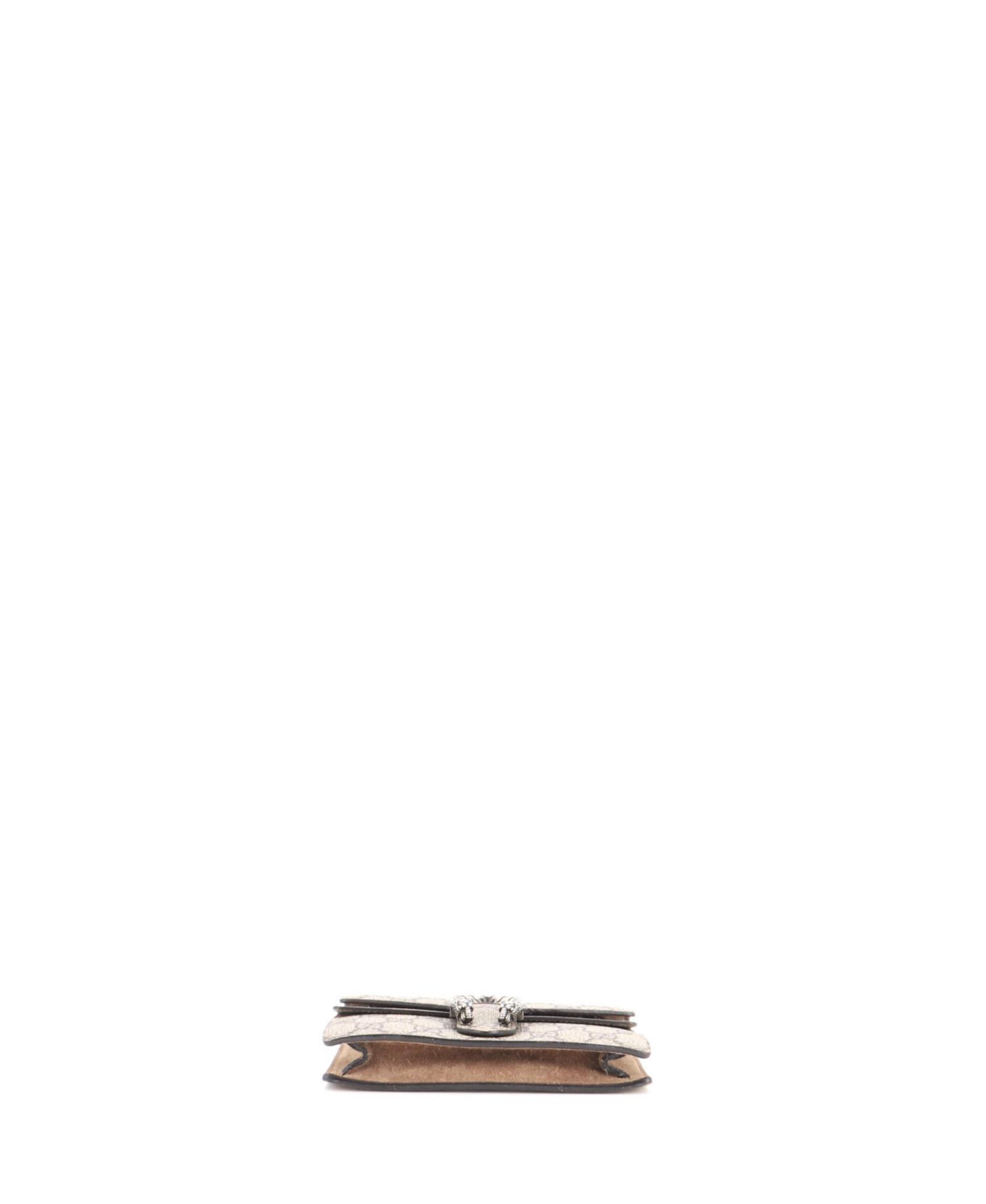 Super Mini Dionysus Crossbody Bag GG Coated Canvas
