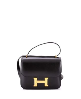 Pre-Owned Hermes 18 Constance NM Bag Box Calf