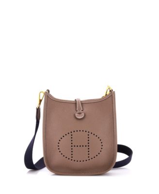 Pre-Owned Hermes TPM Evelyne Bag Gen III Clemence