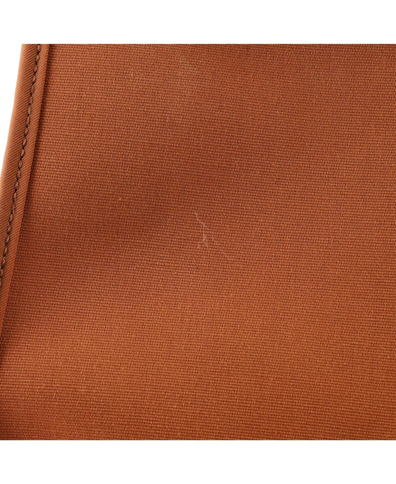 Herbag Zip Laptop-Compatible Leather and Canvas Shoulder Bag