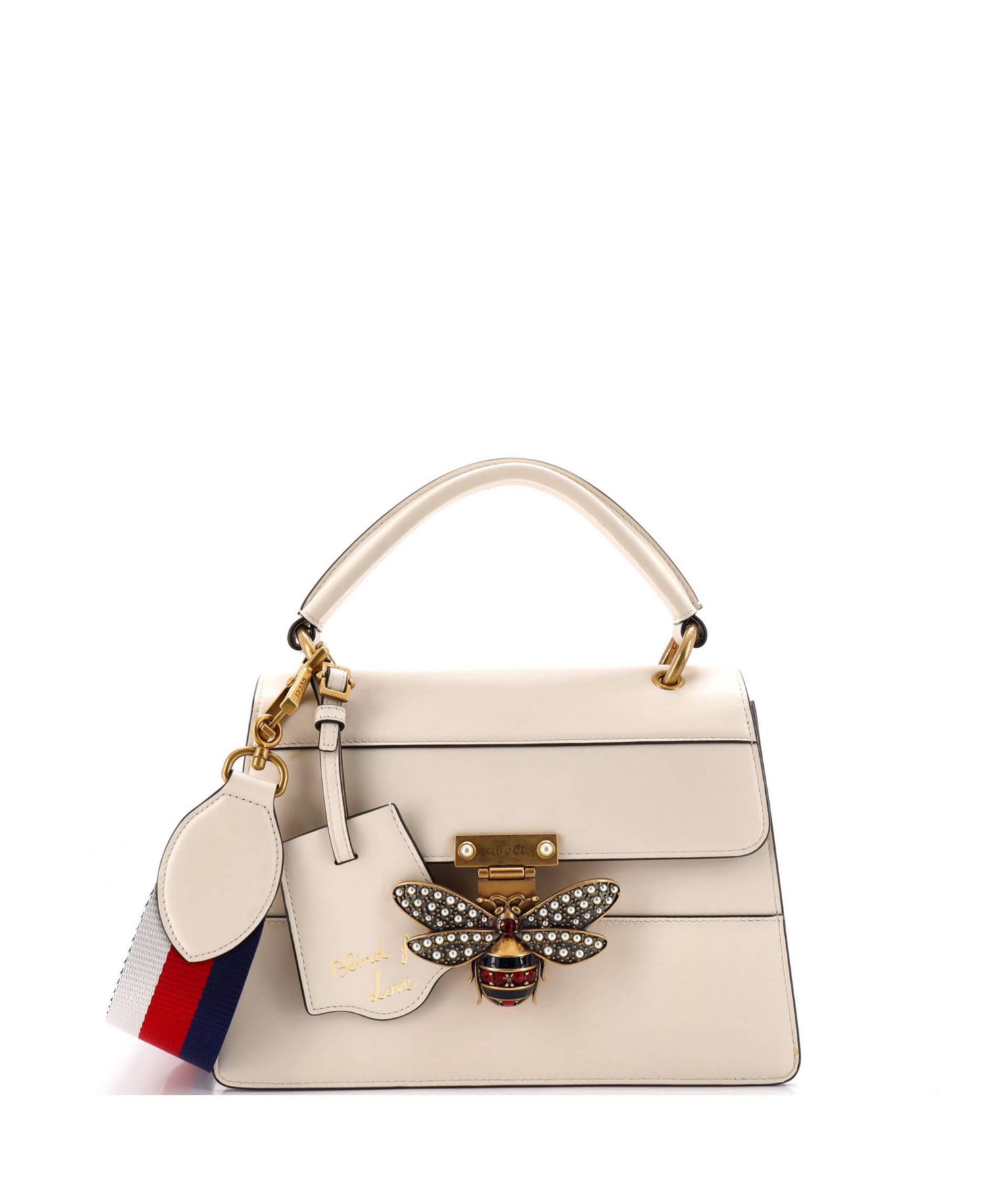 Small Queen Margaret Top Handle Bag Leather