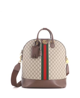 Savoy Web Bowling Crossbody Coated Canvas Tote