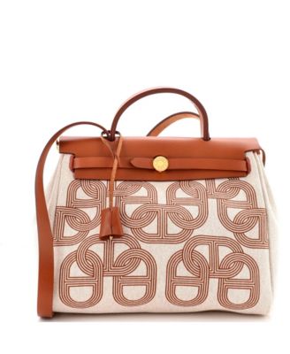 Pre-Owned Hermes 31 Herbag Zip Circuit 24 Vache Hunter and Leather