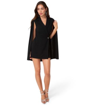 Women's Cape Blazer Romper