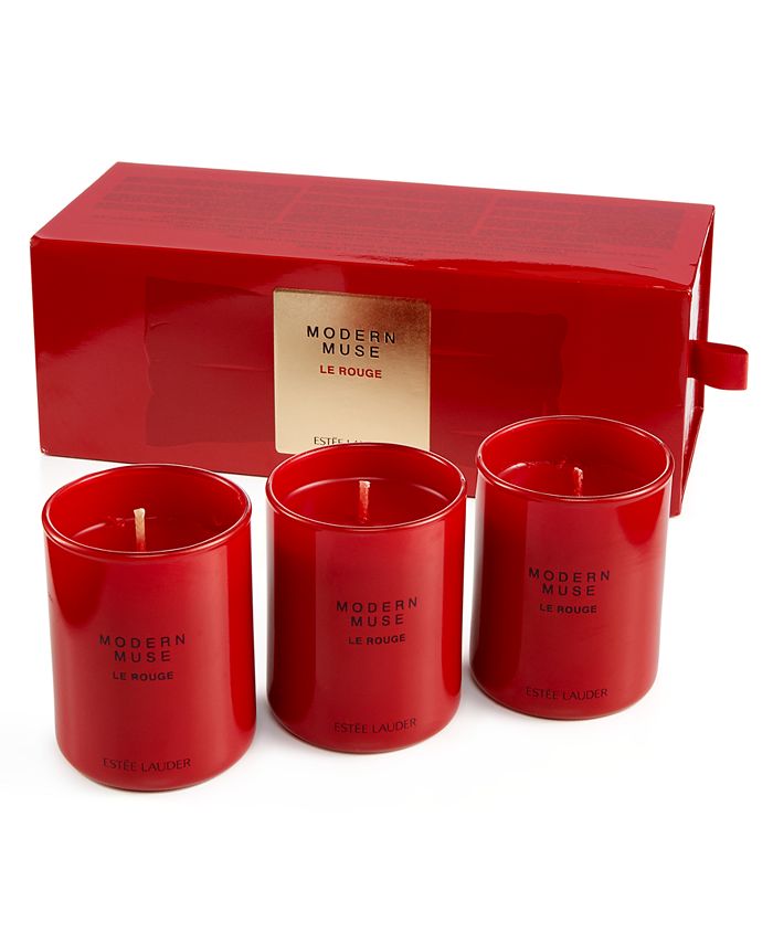 Estée Lauder Modern Muse Le Rouge Candle Set Macy's
