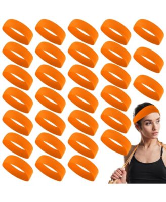 Women's Stretchy Sport Headbands, 30-Pack