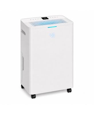 Large Room Dehumidifier with 80 Pint Capacity Smart Humidity Control and Drain Hose