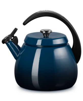 Enamel On Steel 2.2 Quart Cloche Tea Kettle