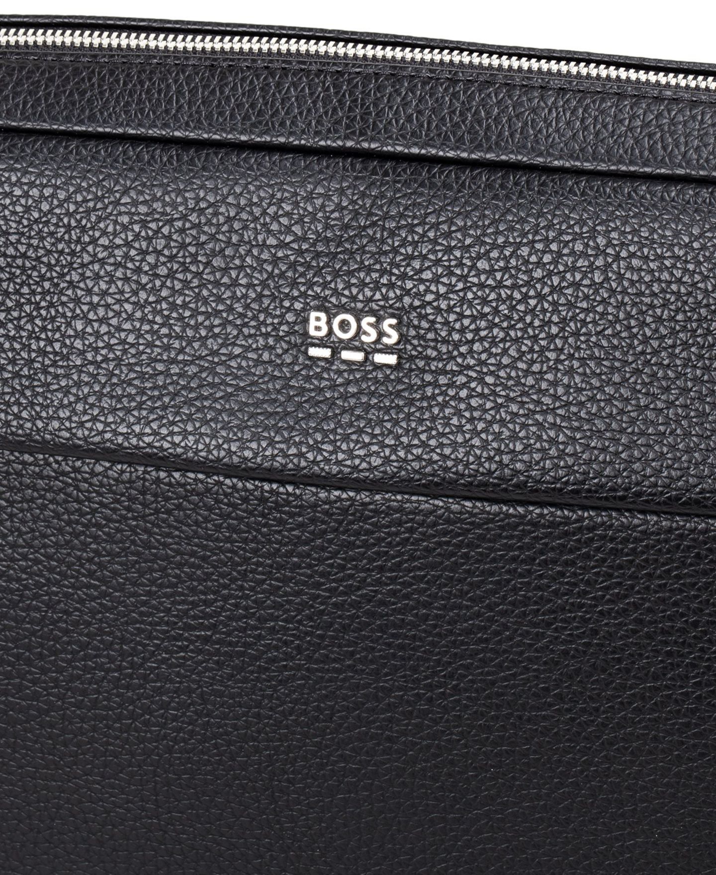 Мужская сумка-мессенджер Hugo Boss Ray Evo с регулируемым ремнём и Smart-рукавом, цвет: Чёрный — фото 3
