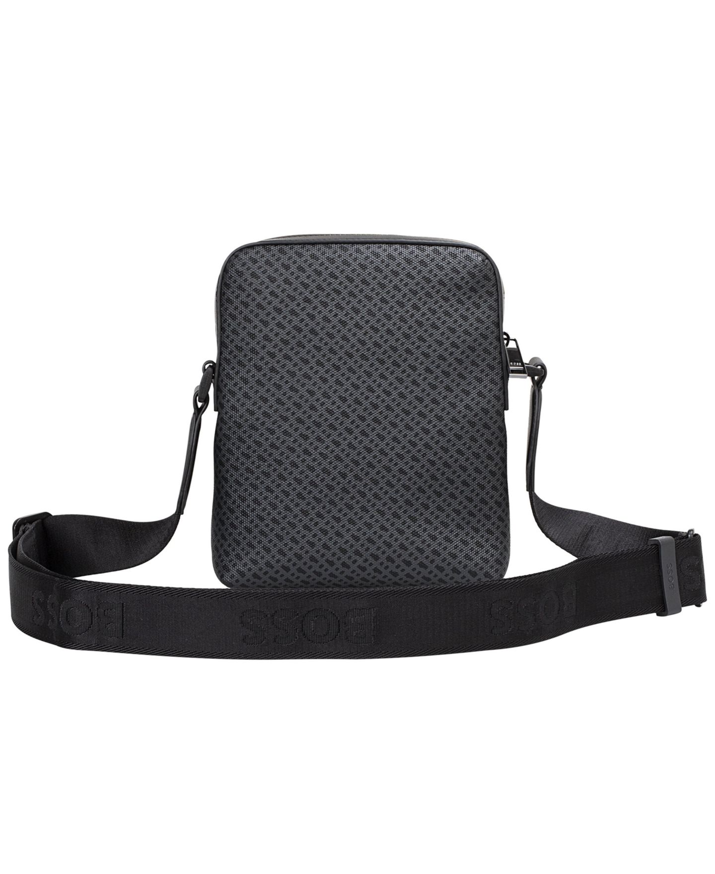 Мужская сумка Hugo Boss Ray Zip-Top Crossbody, цвет: Чёрный — фото 2