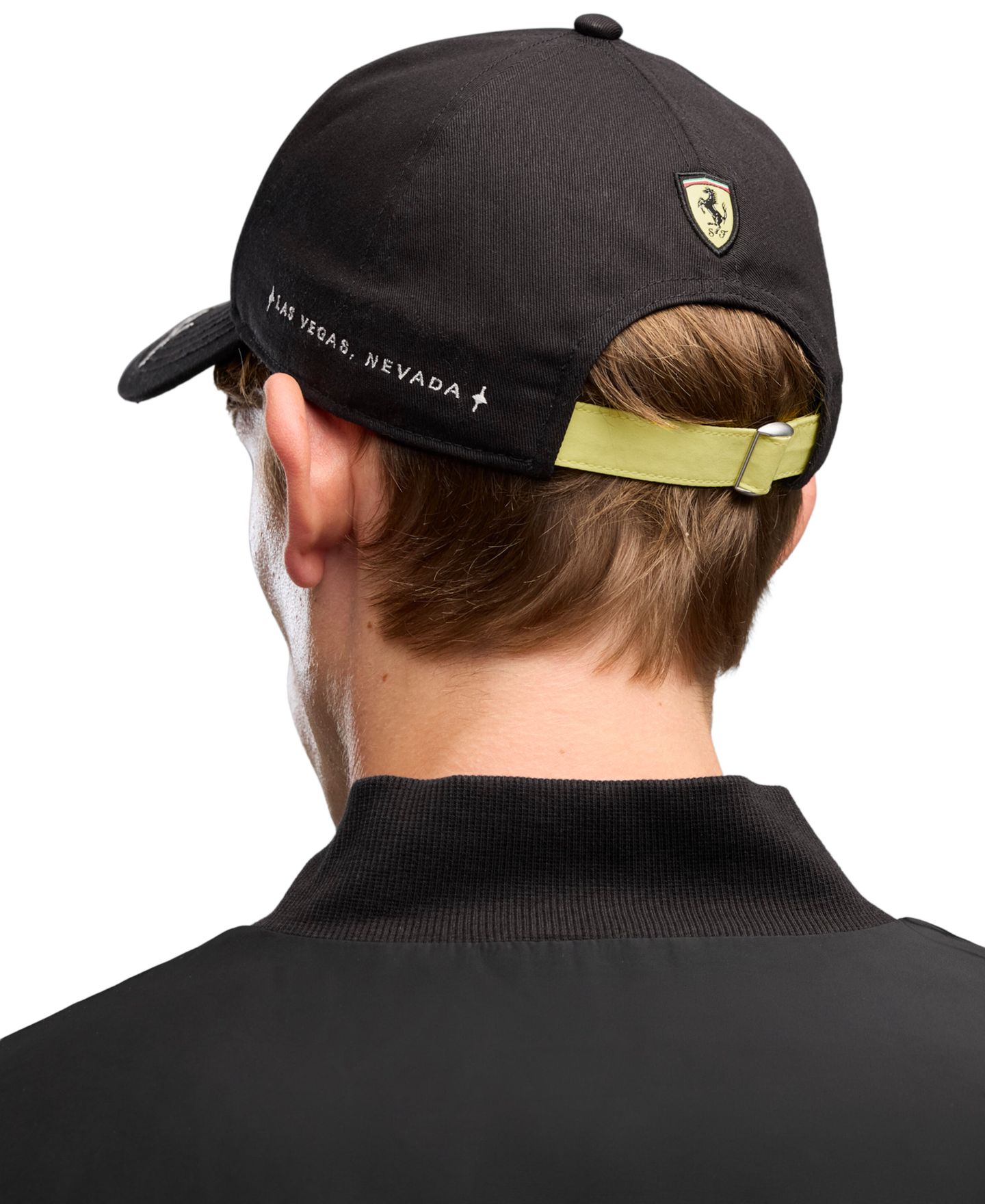 Мужская кепка PUMA Adjustable Ferrari Vegas, цвет: Чёрный — фото 2