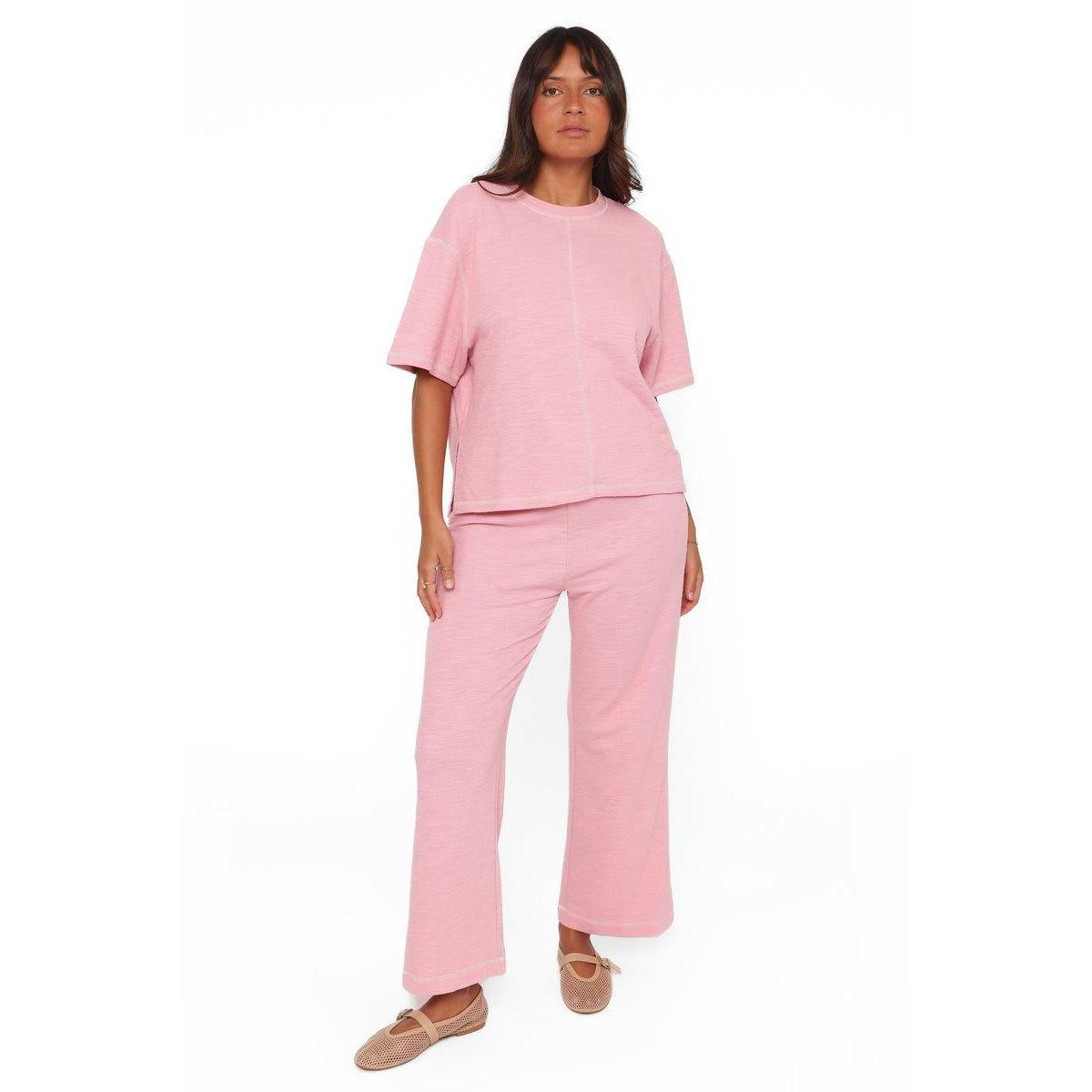 Petal and Pup Women's Angler Knit Set - Pink