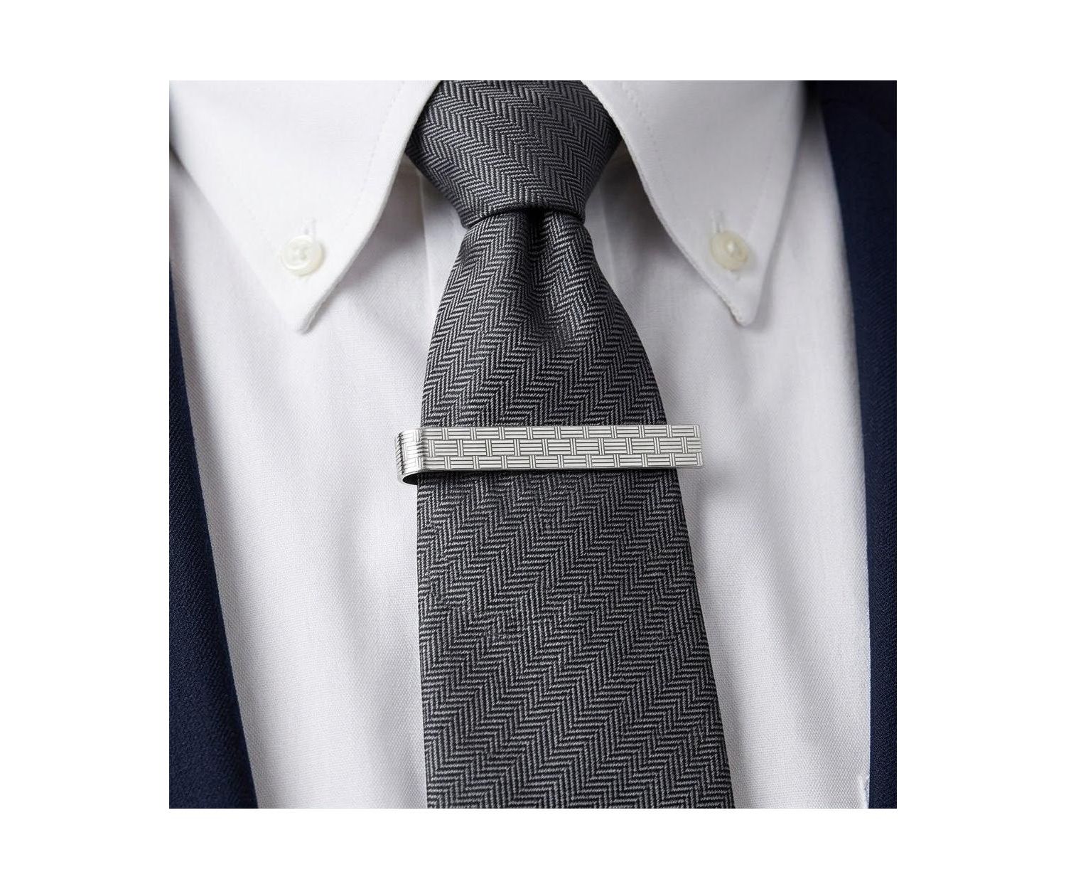 Men's Sterling Silver Tie Bar