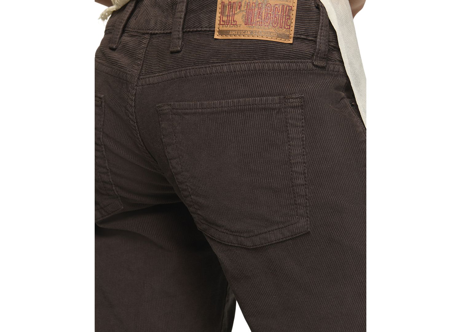Women's Lil Maggie Ultra-Low-Rise Flare Corduroy Jeans