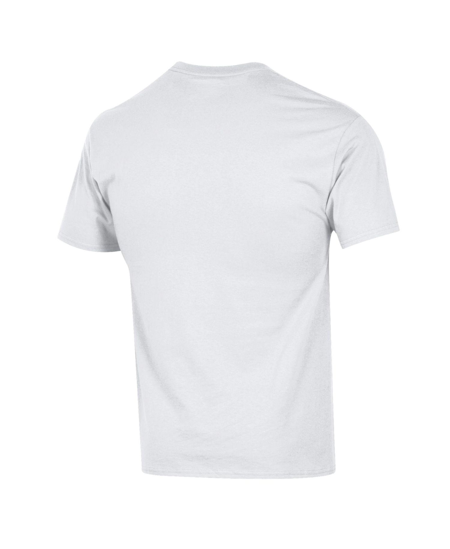 Men's White Atlanta Braves Team Name T-Shirt