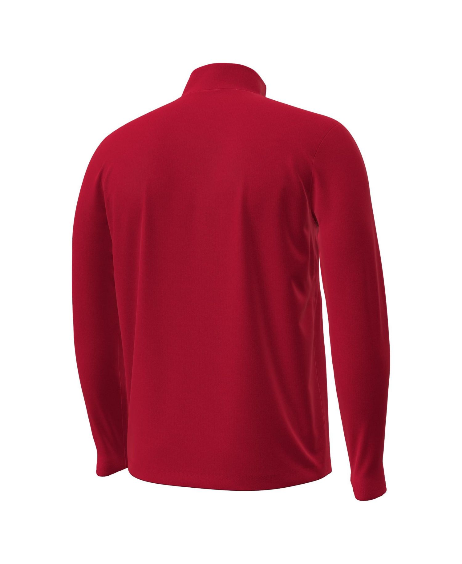 Men's Red Wisconsin Badgers 2026 Lambeau Field Collection Playoff Performance Quarter-Zip Top