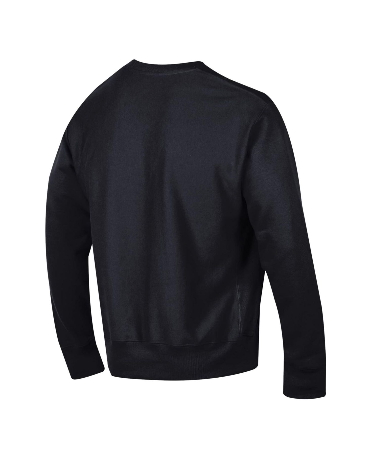 Men's Black Georgia Bulldogs Reverse Weave Crewneck Sweatshirt
