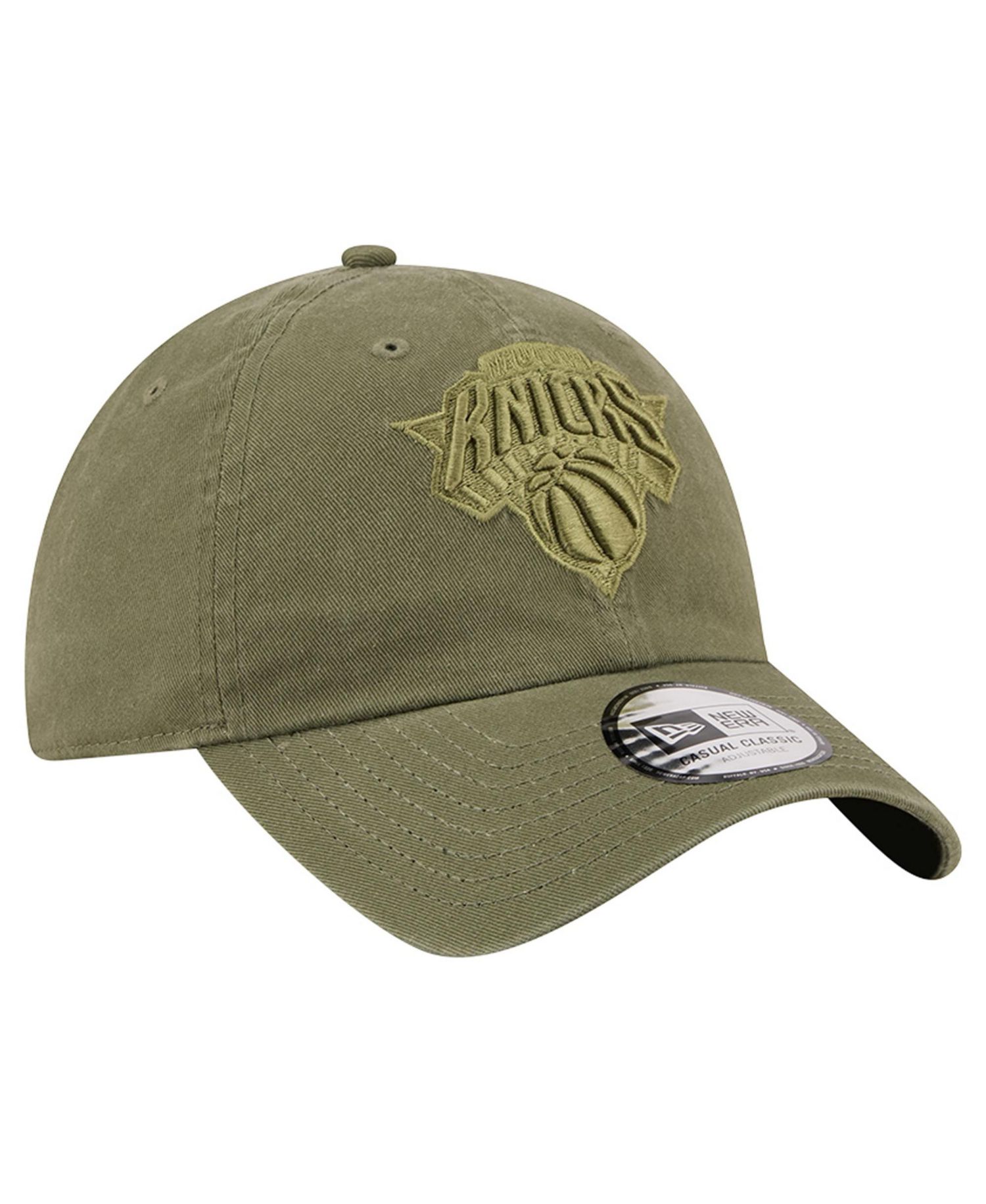 Men's Green New York Knicks Color Pack Casual Classic Adjustable Hat