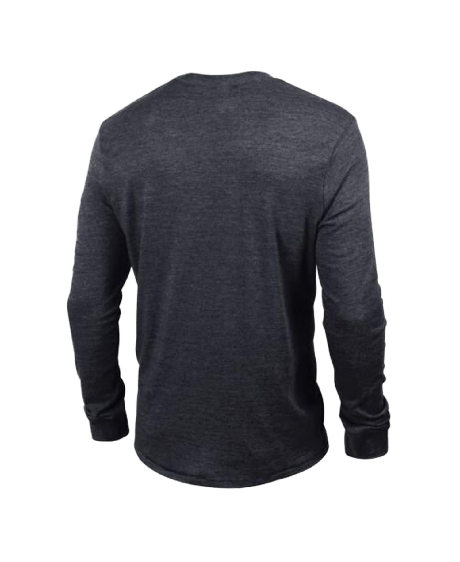 Men's Black Kansas City Chiefs Ultimate Tri-Blend Long Sleeve T-Shirt