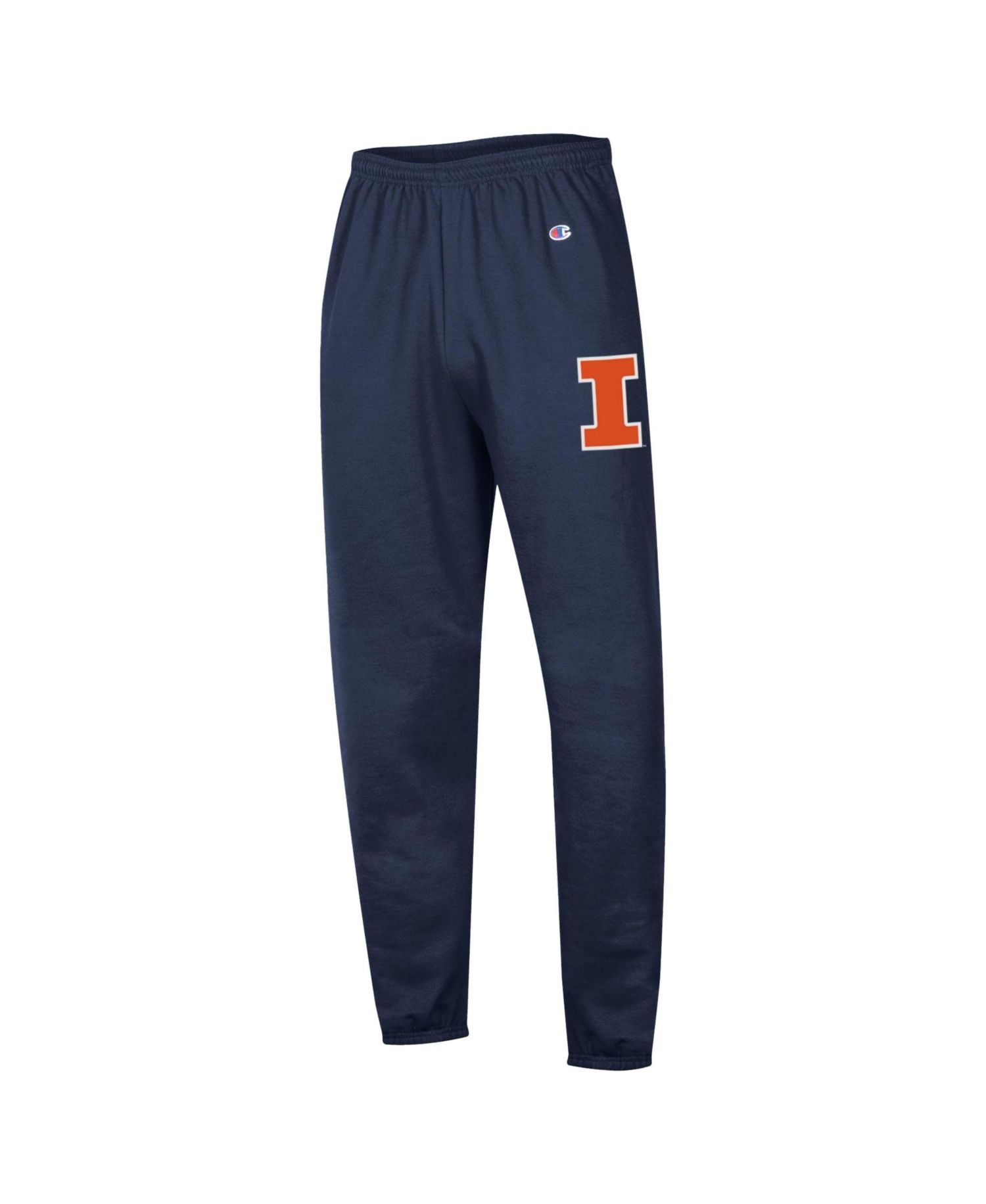 Men's Navy Illinois Fighting Illini Powerblend Banded Fleece Sweatpants