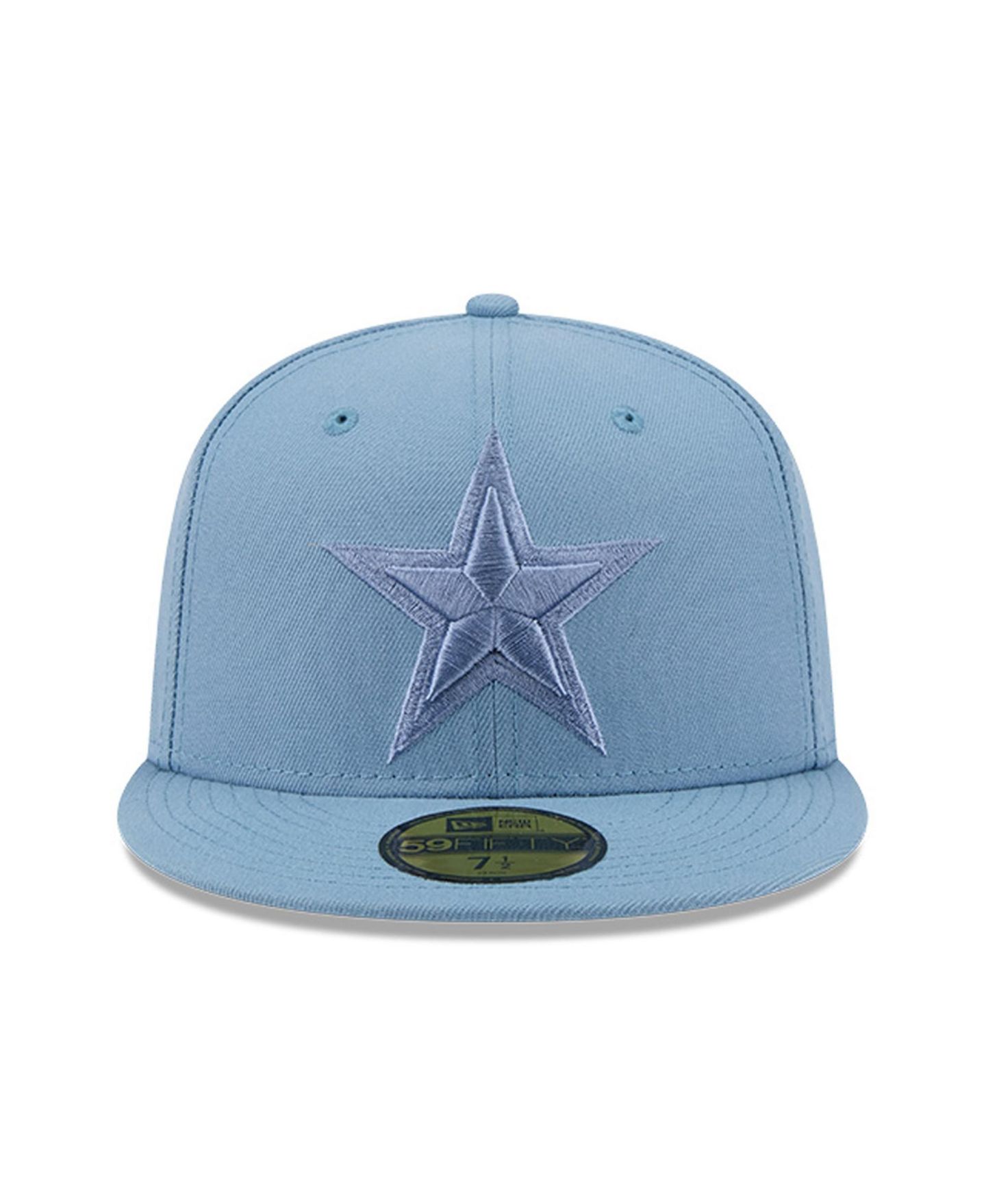 Мужские головные уборы New Era Blue Dallas Cowboys Color Pack 59FIFTY Fitted Hat — фото 4
