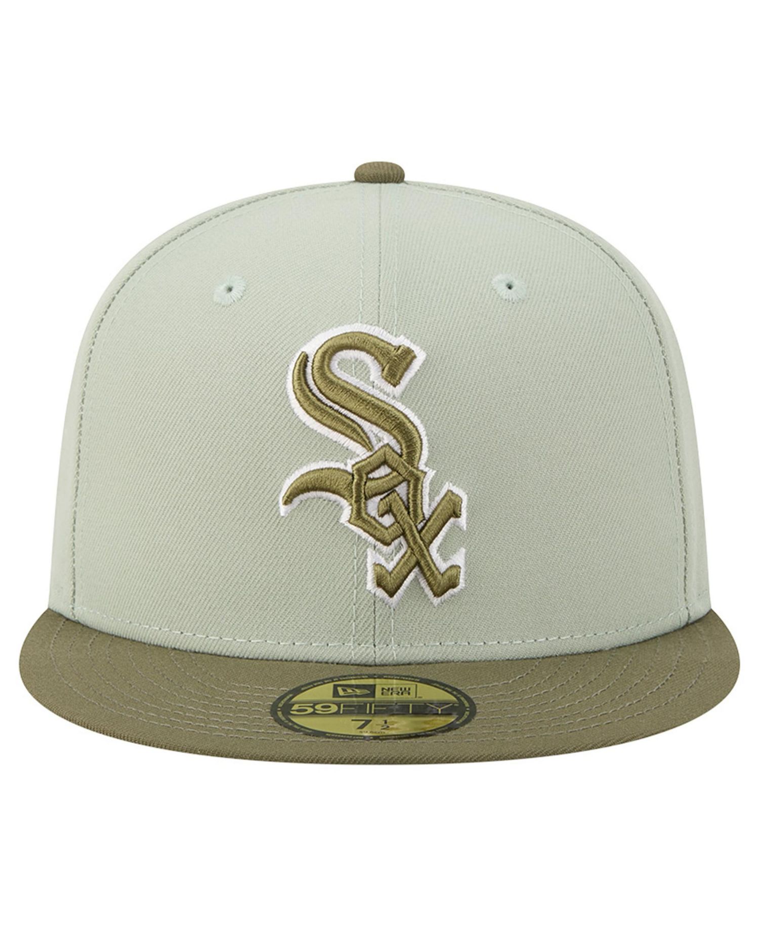 Men's Green/Olive Chicago White Sox Color Pack 59FIFTY Fitted Hat