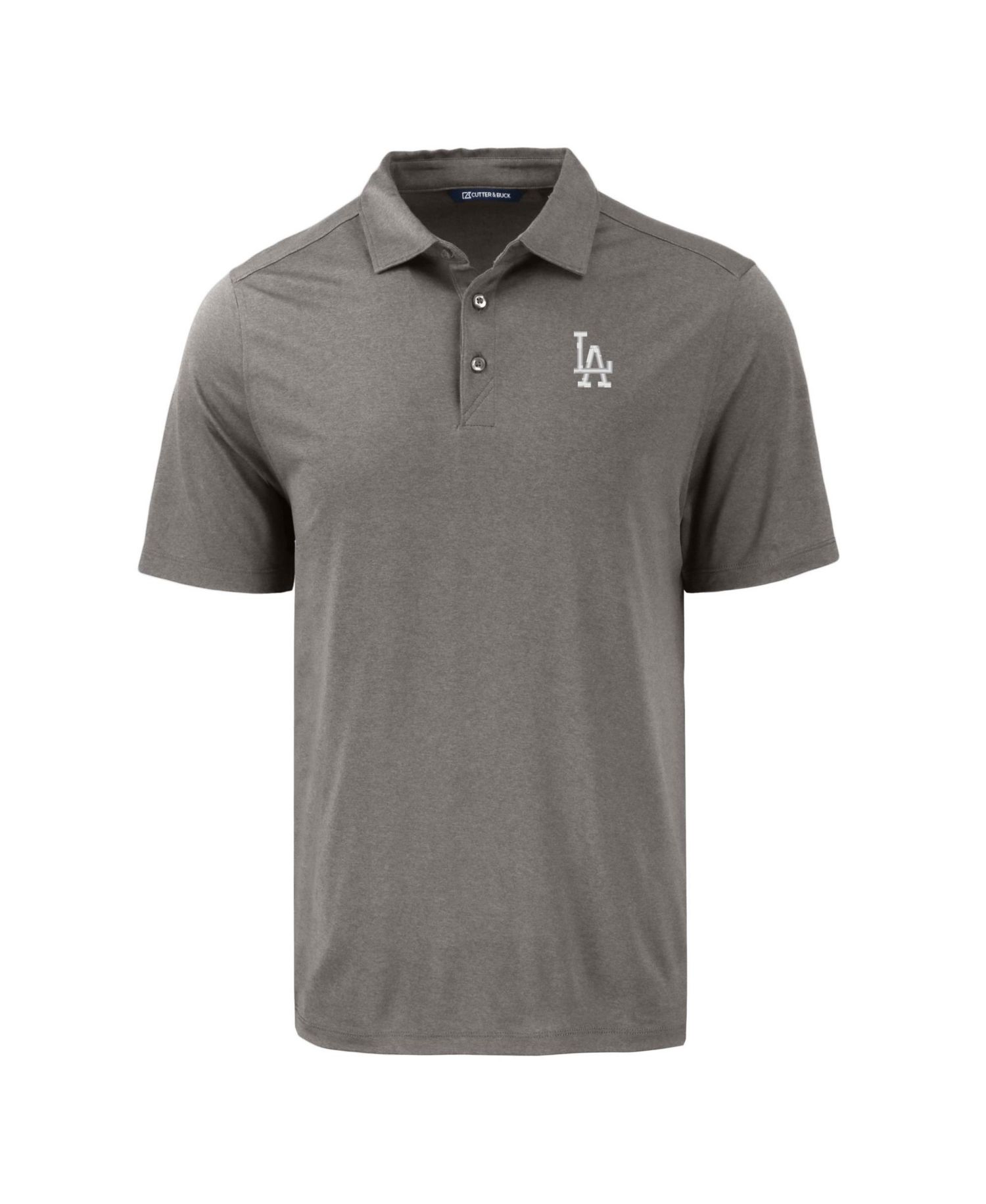 Men's Gray Los Angeles Dodgers Coastline Epic Comfort Eco Recycled Polo