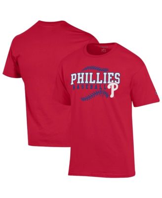 Men's Red Philadelphia Phillies Baseball T-Shirt
