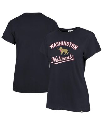 47 Brand Women's Navy Washington Nationals Regional Frankie T-Shirt