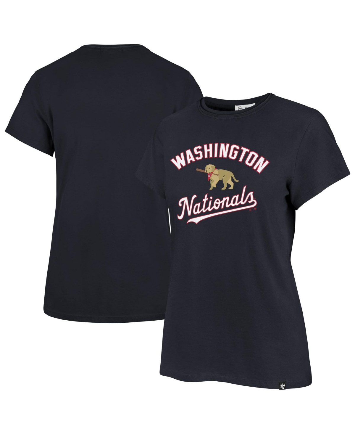 '47 Brand Women's Navy Washington Nationals Regional Frankie T-Shirt
