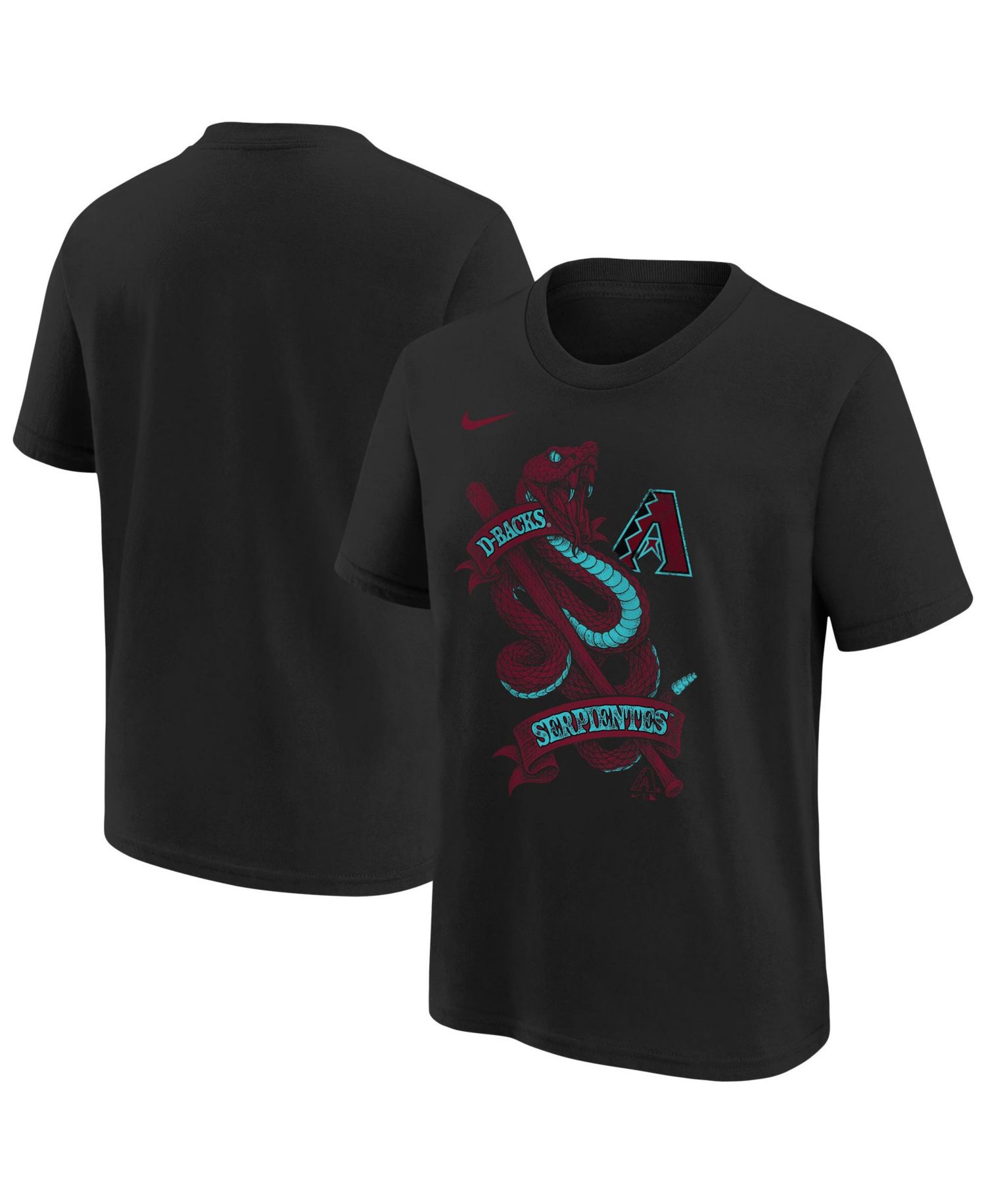 Big Boys and Girls Black Arizona Diamondbacks Hometown Collection T-Shirt