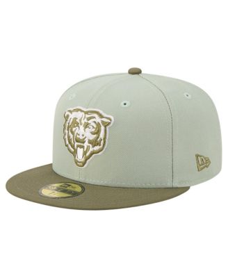 Men's Light Green/Olive Chicago Bears Color Pack 59FIFTY Fitted Hat
