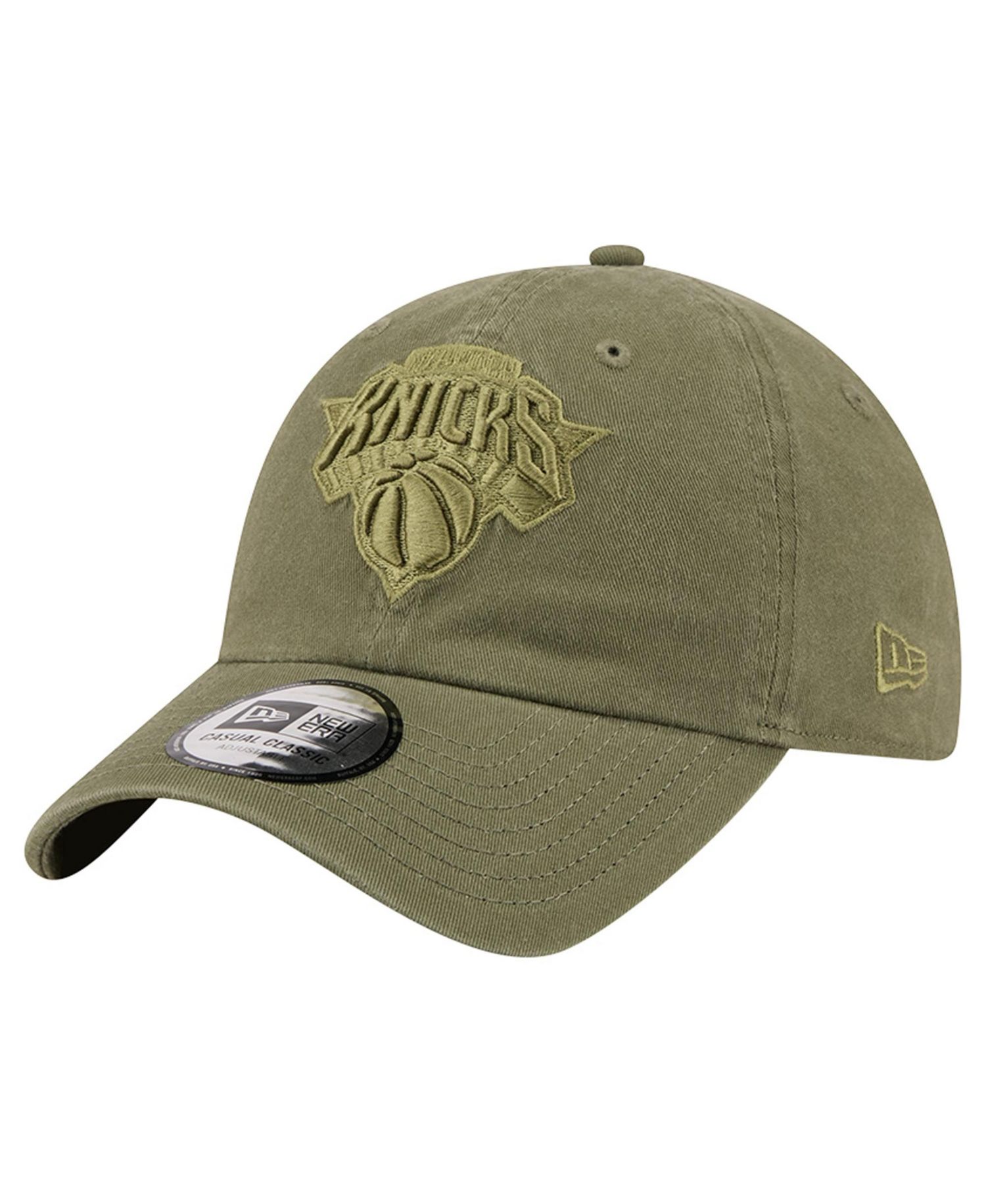 Men's Green New York Knicks Color Pack Casual Classic Adjustable Hat