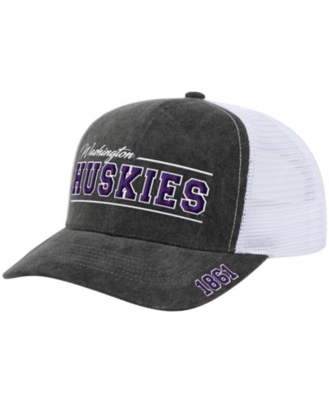 Кепка Colosseum Gray Washington Huskies Billy 2400 Adjustable Trucker Hat