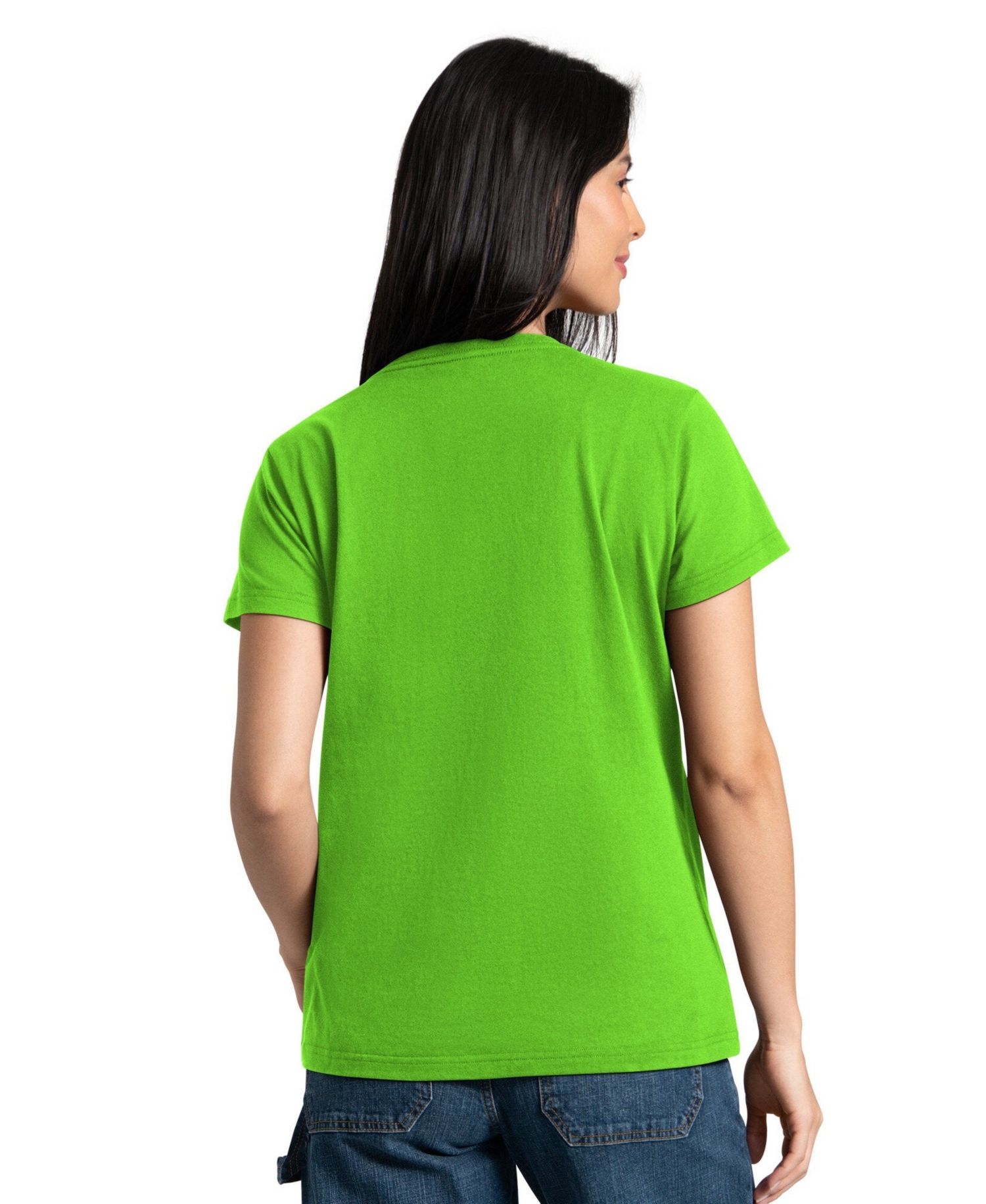 Women's Neon Green/College Navy Seattle Seahawks Hoodie & T-Shirt Combo Pack