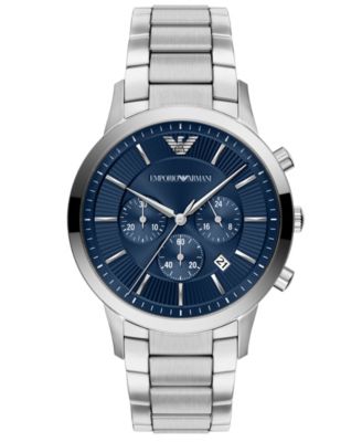 Men's Archetipo Quartz Chronograph Stainless Steel Watch 43mm