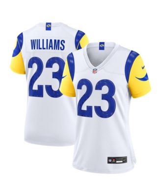 Women's Kyren Williams White Los Angeles Rams Game Jersey