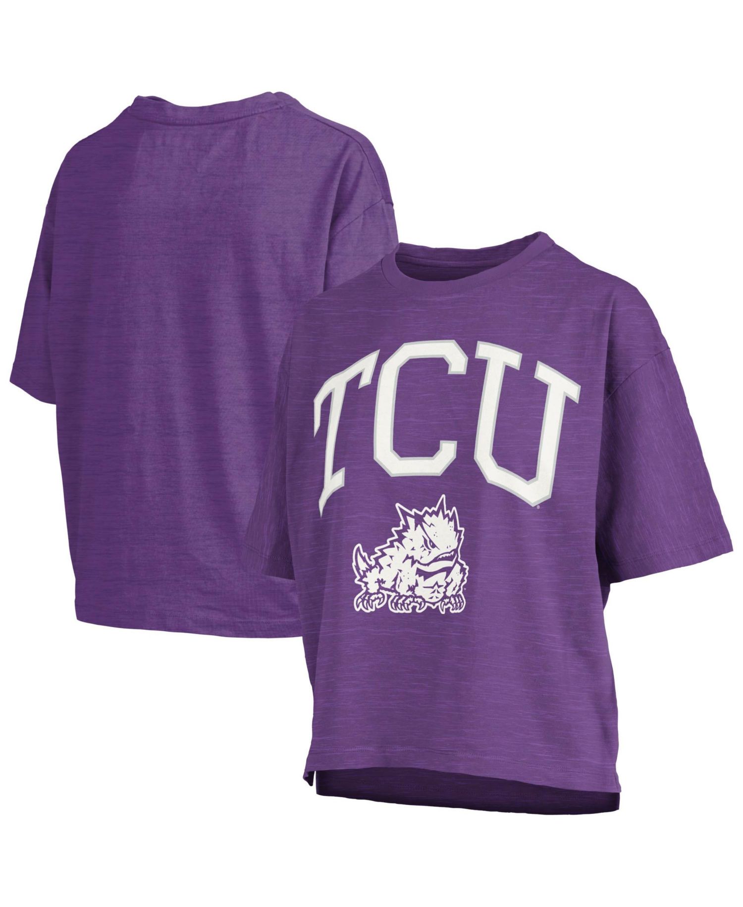 Women's Purple TCU Horned Frogs Nelson T-Shirt