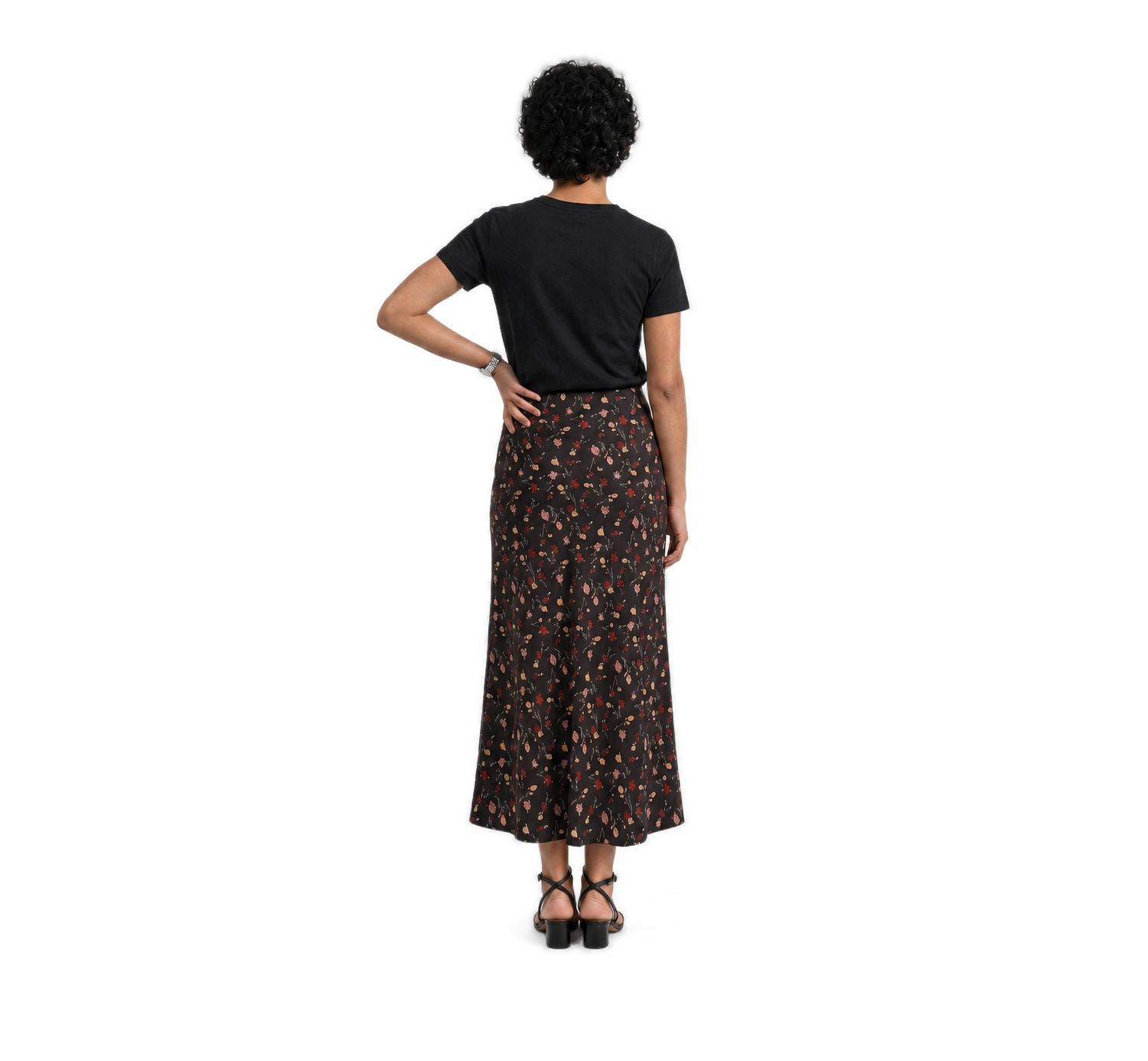 Women's Floral Maxi Skirt