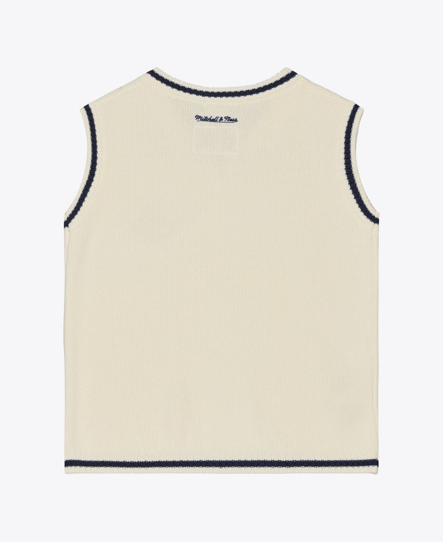 Women's Cream Chicago Bears Retro Roots V-Neck Sweater Vest
