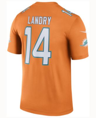 Men's Nike Jarvis Landry Orange Miami Dolphins Color Rush Legend Jersey