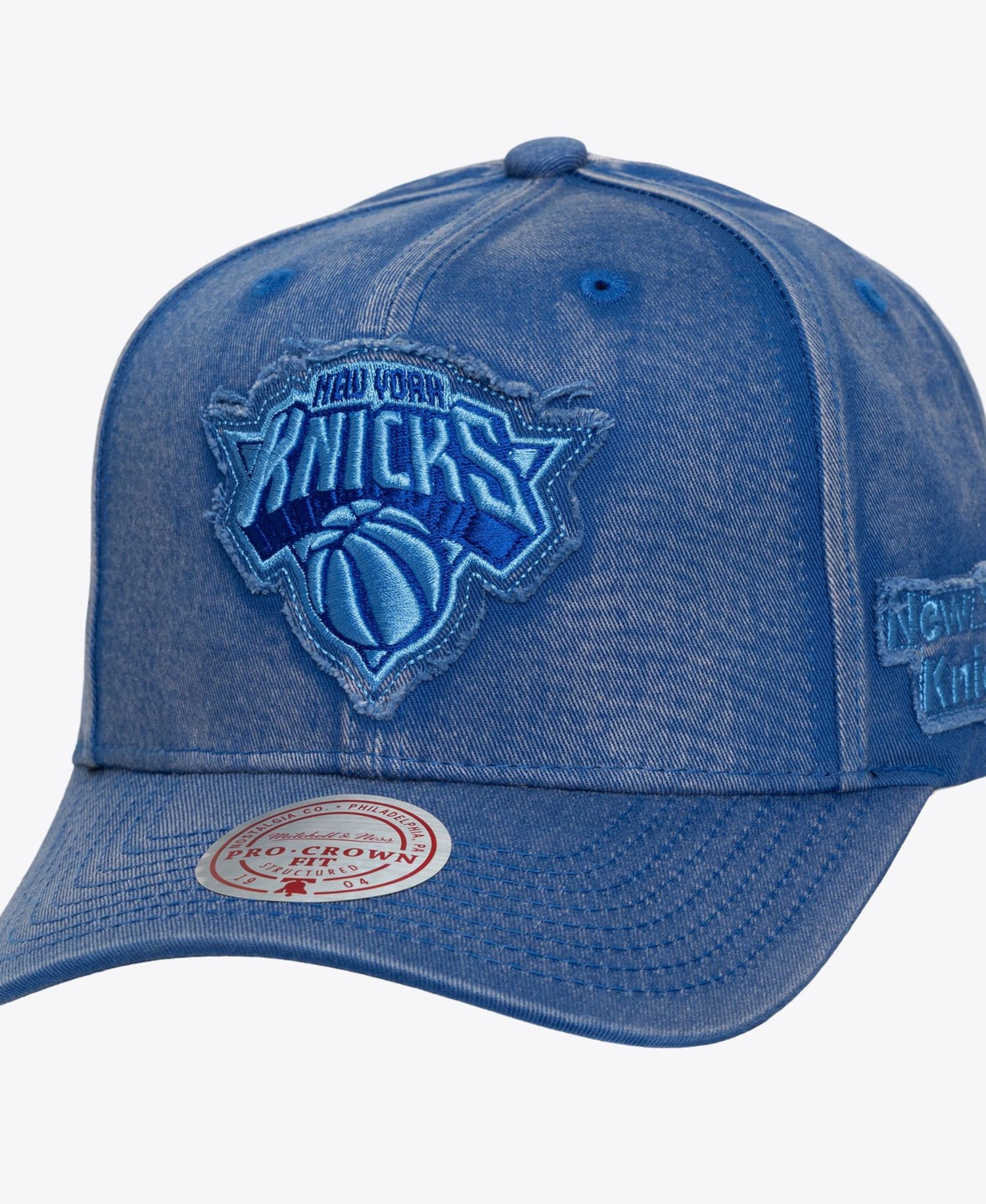 Men's Blue New York Knicks Downtown Pro Crown Snapback Hat