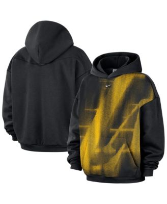 Men's Black Los Angeles Lakers 2026 Standard Issue Practice Icon Fleece Pullover Hoodie