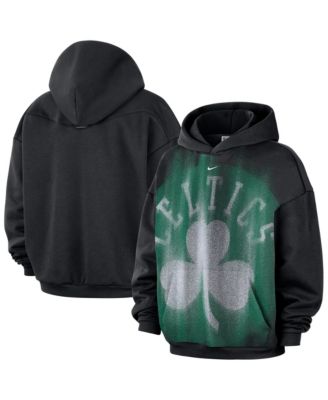 Men's Black Boston Celtics 2026 Standard Issue Practice Icon Fleece Pullover Hoodie