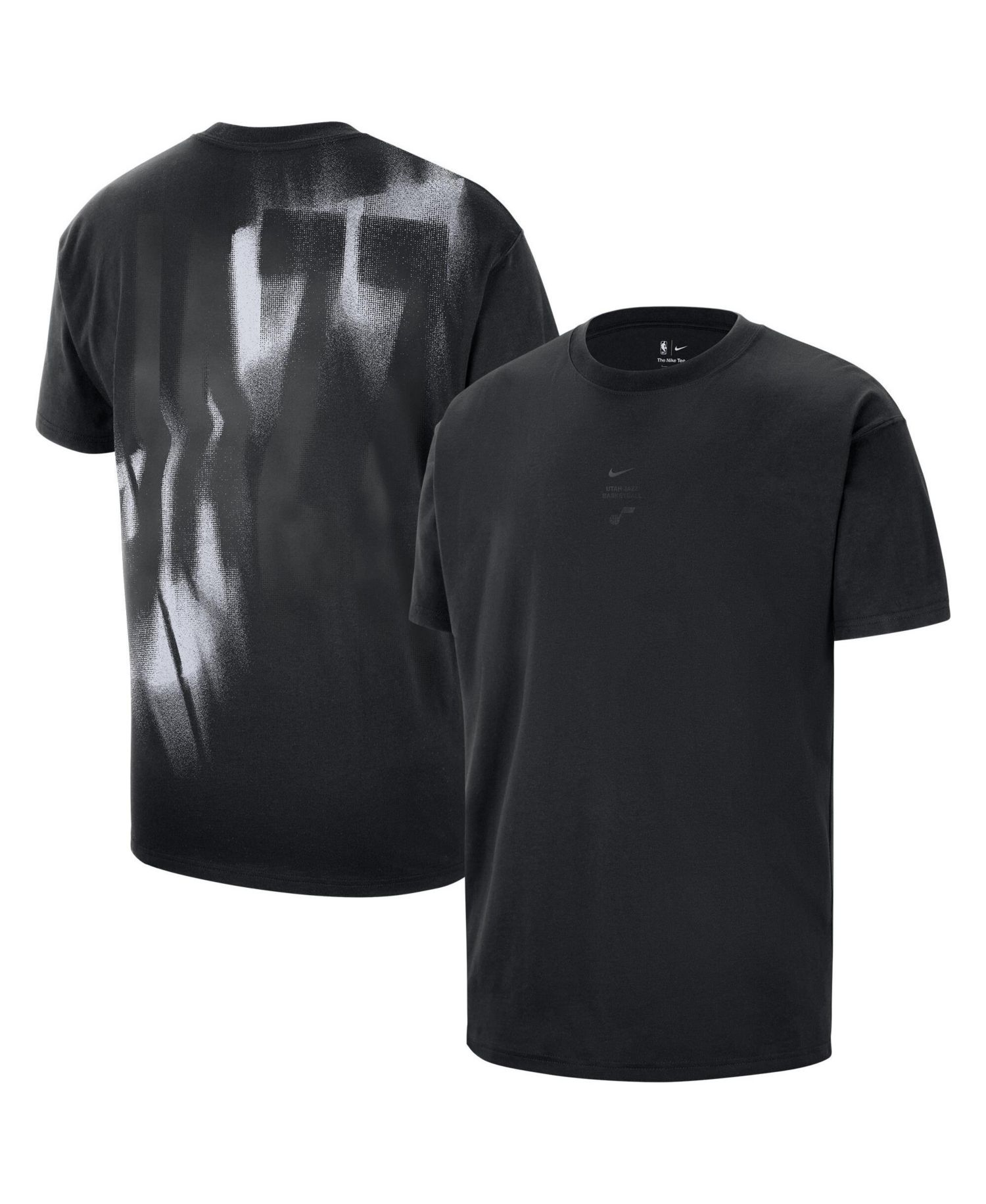 Men's Black Utah Jazz 2026 Standard Issue Pre-Game Max 90 T-Shirt