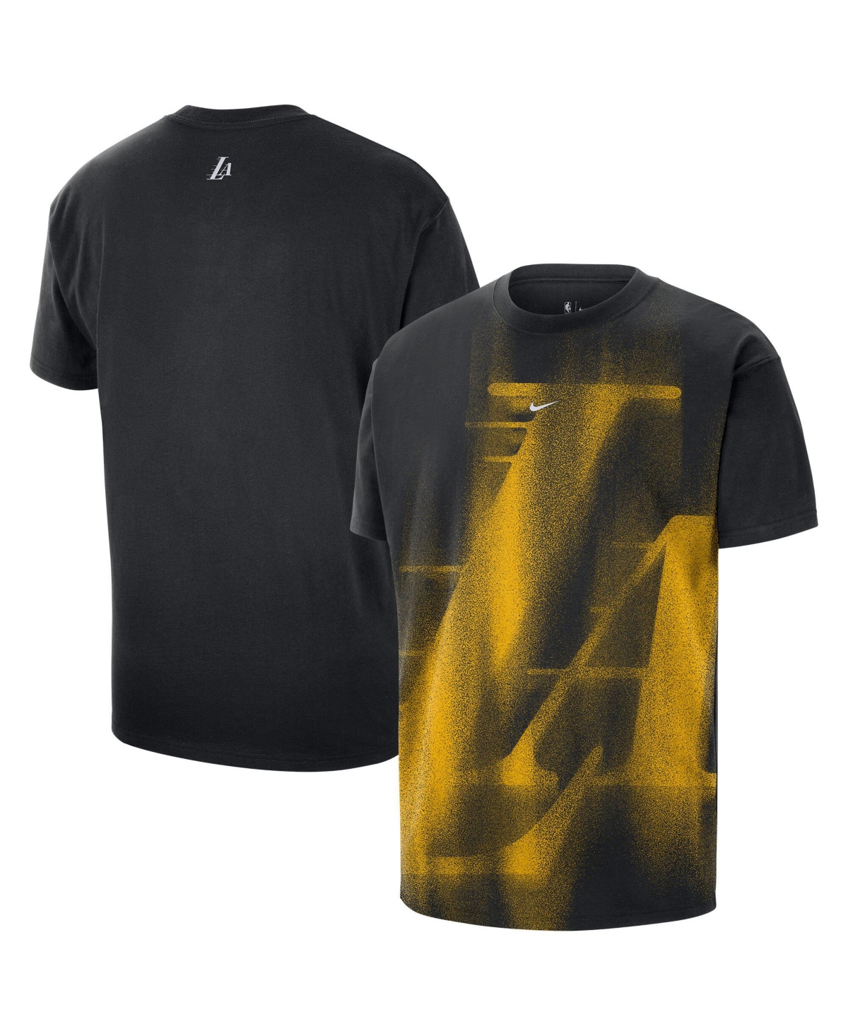 Nike Men's Black Los Angeles Lakers Icon Practice T-Shirt