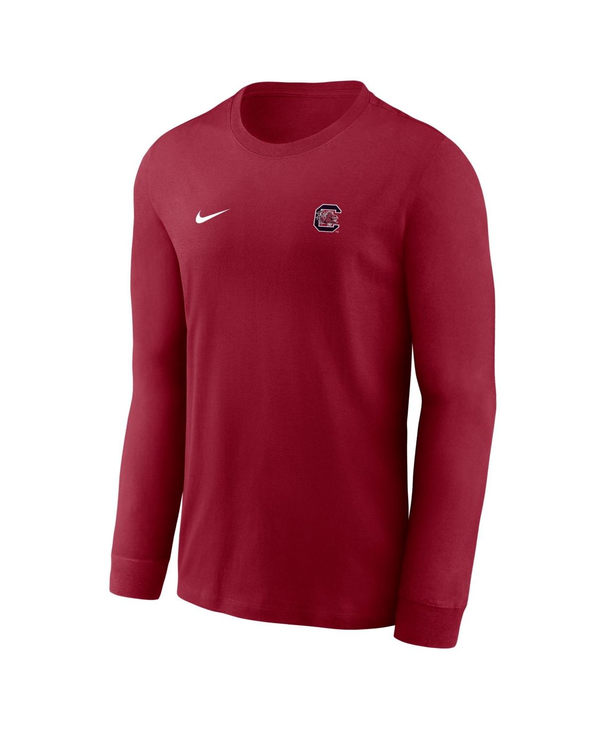 Men's Nike Garnet South Carolina Gamecocks Logo Legend Dri-fit Long Sleeve T-Shirt
