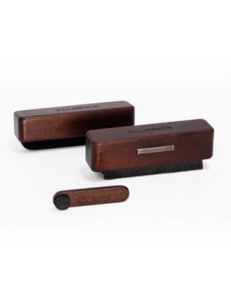 3-in-1 Vinyl Record and Stylus Cleaning Kit with Anti-Static Carbon Fiber Brush, Velvet Brush, Stylus Brush (VB65)